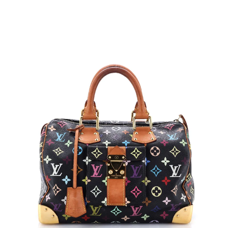 Speedy Handbag Monogram Multicolor 30