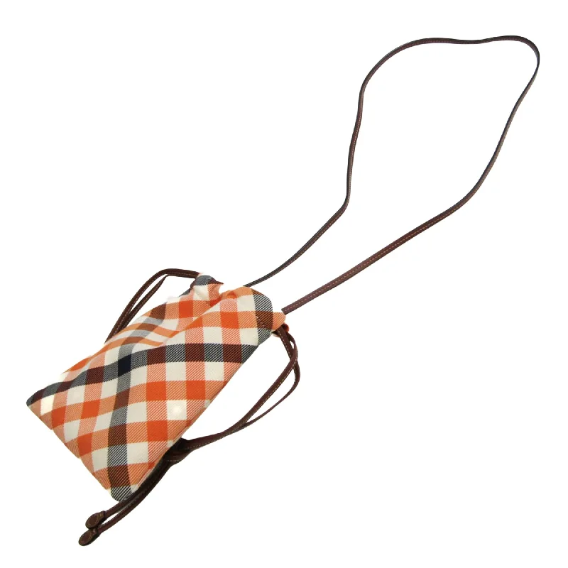 BURBERRY Plaid Shoulder Bag