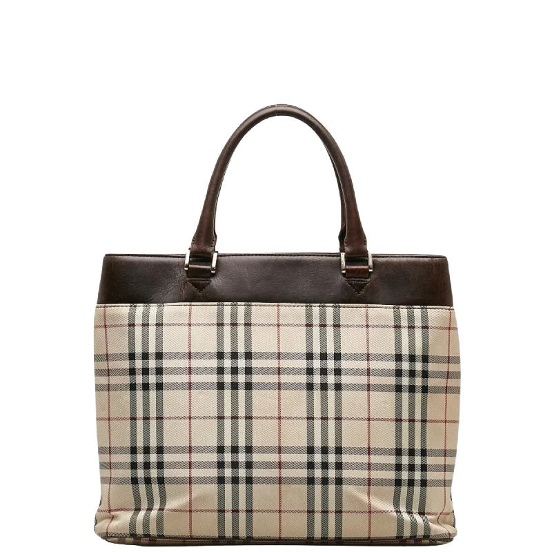 BURBERRY Nova Check Tote