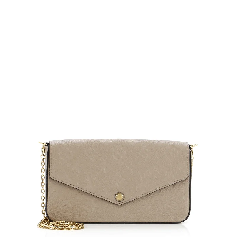 Felicie Pochette Monogram Empreinte Leather