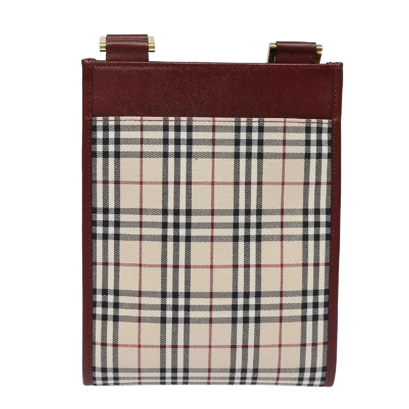 BURBERRY Nova Check Shoulder Bag