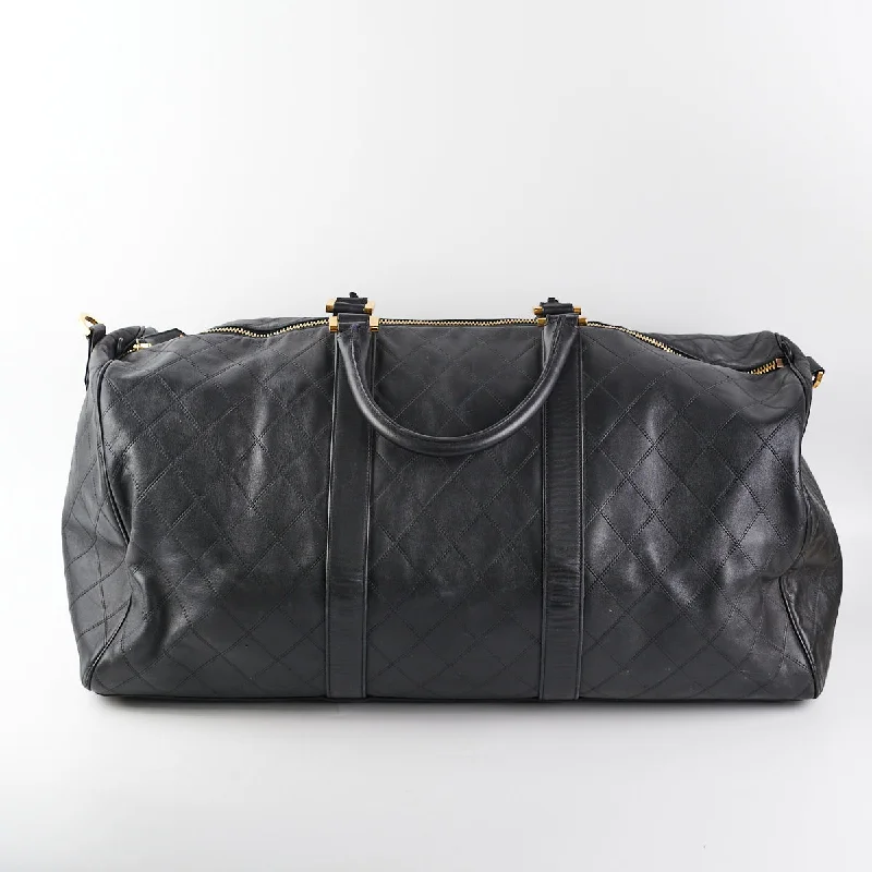 Chanel All - Match Handbag for Versatile StylingChanel Quilted Bag Black