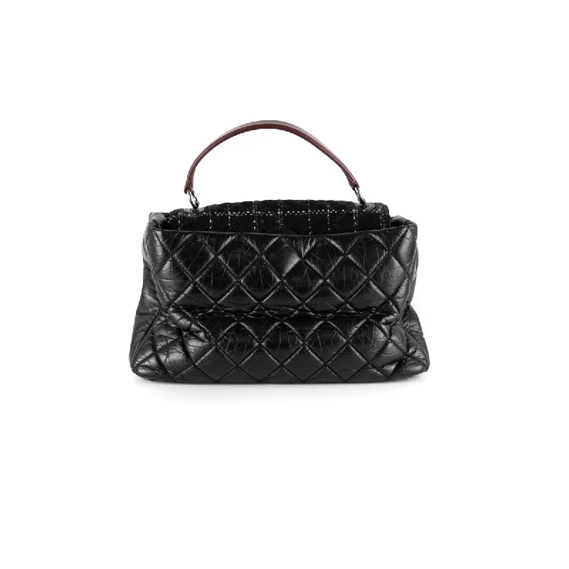 Chanel Classic Flap Bag for Evening PartyChanel Quilted Portobello Top Handle Tote Black