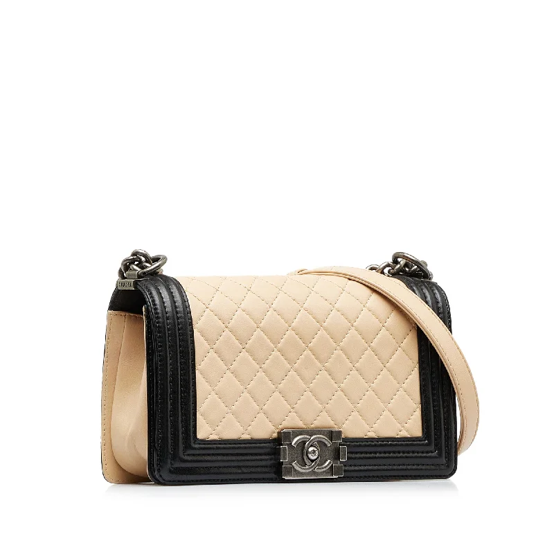 Chanel bags sale 2025CHANEL Medium Bicolor Boy Shoulder Bag