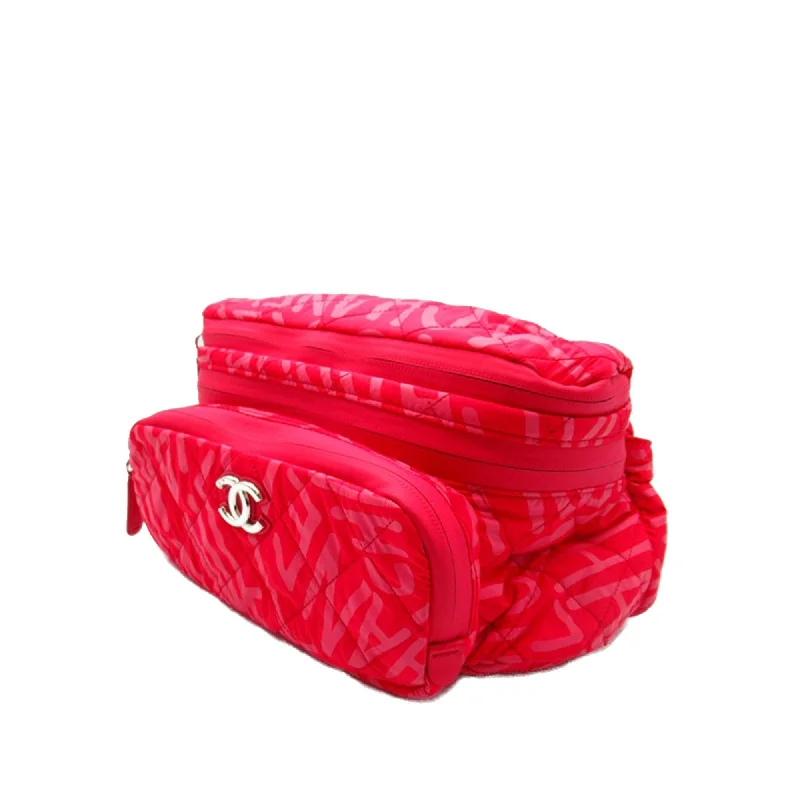 Chanel bags available at online luxury retaileChanel Printed Nylon Coco Neige Convertible Backpack (K2hyRT)