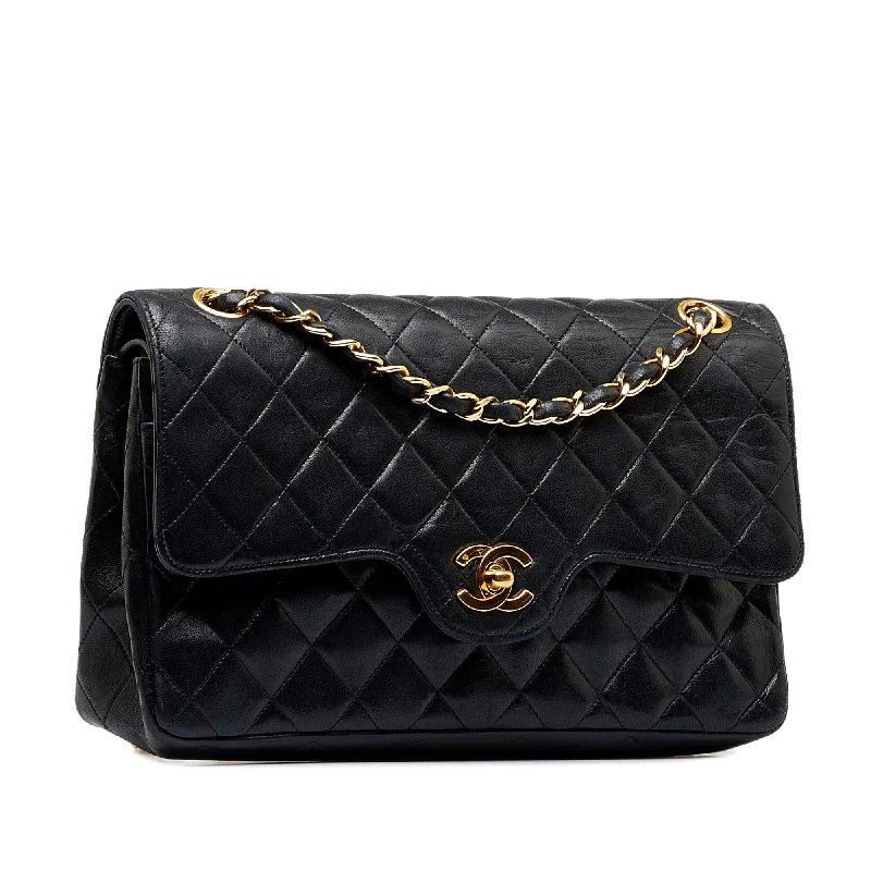 Chanel classicChanel Quilted Lambskin Double Flap Bag (nAgJZX)