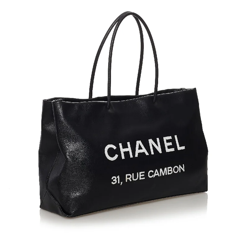 Chanel bags that pair perfectly with any outfitChanel Rue Cambon Leather Tote Bag (36951)