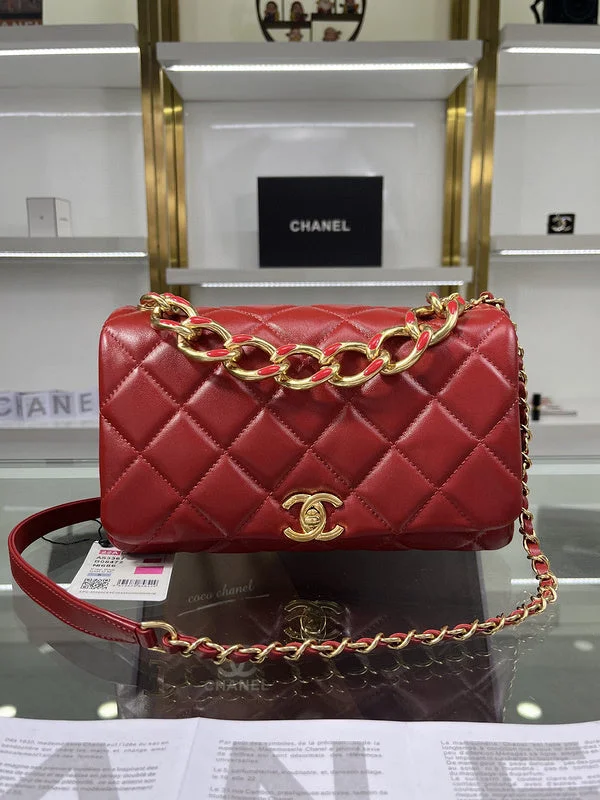 Chanel bags with chain and leather strap combinationsWF - Chanel Bags - 3024