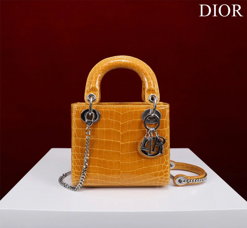 Christian Dior handbags with a back - pocket for quick storageDior Bag