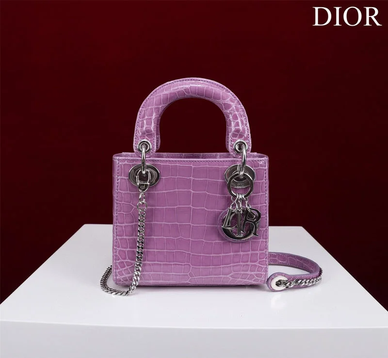 Christian Dior handbags with a snap - button closure and a decorative buckleDior Bag