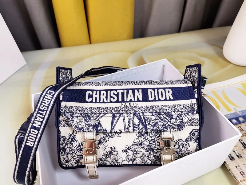 Christian Dior bags with a zip - top closure and multiple compartmentsDior Bag