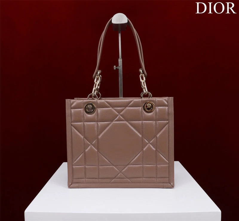 Christian Dior handbags with a snap - button closure and a decorative buckleDior Bag