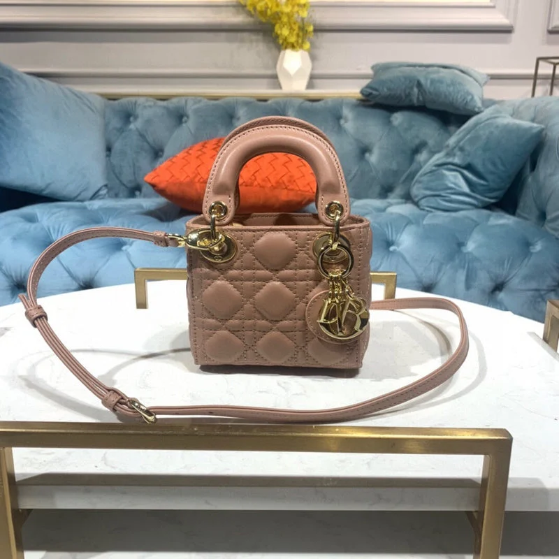 Christian Dior bags with a quilted pattern and gold - toned hardwareDior Bag