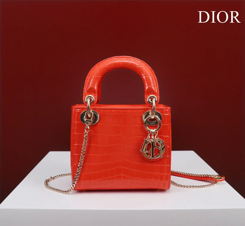 High - fashion Christian Dior bags with a geometric patternDior Bag