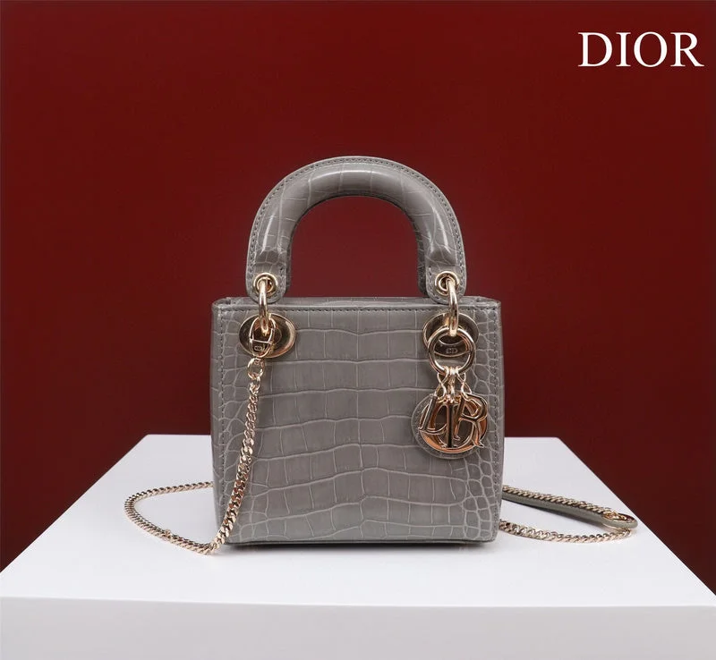 High - fashion Christian Dior bags with a geometric patternDior Bag