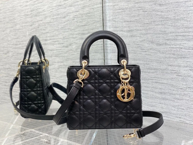 Christian Dior handbags with a snap - button closure and a decorative buckleDior Bag