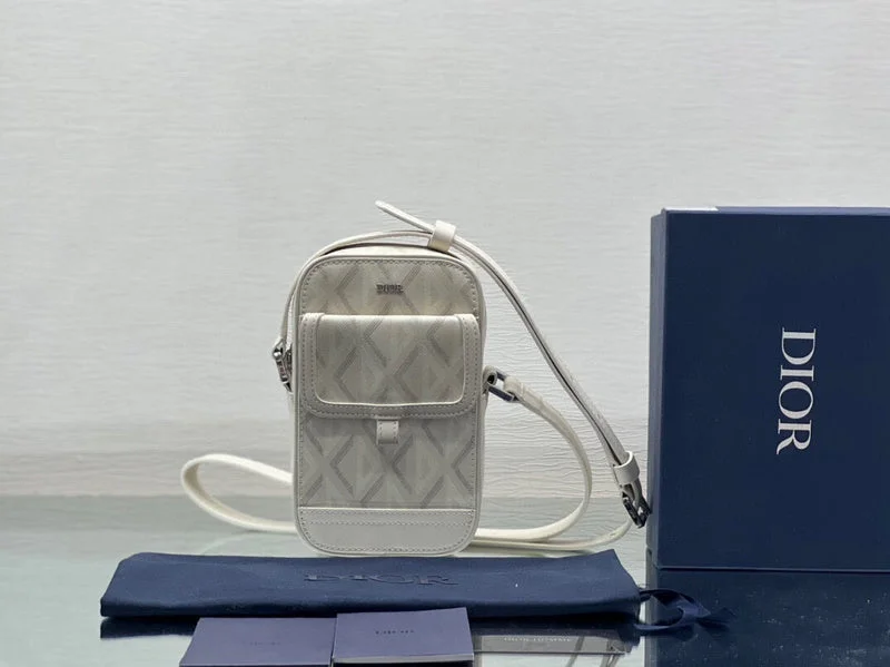 Christian Dior bags with a side - pocket for holding a water bottleDior Bag