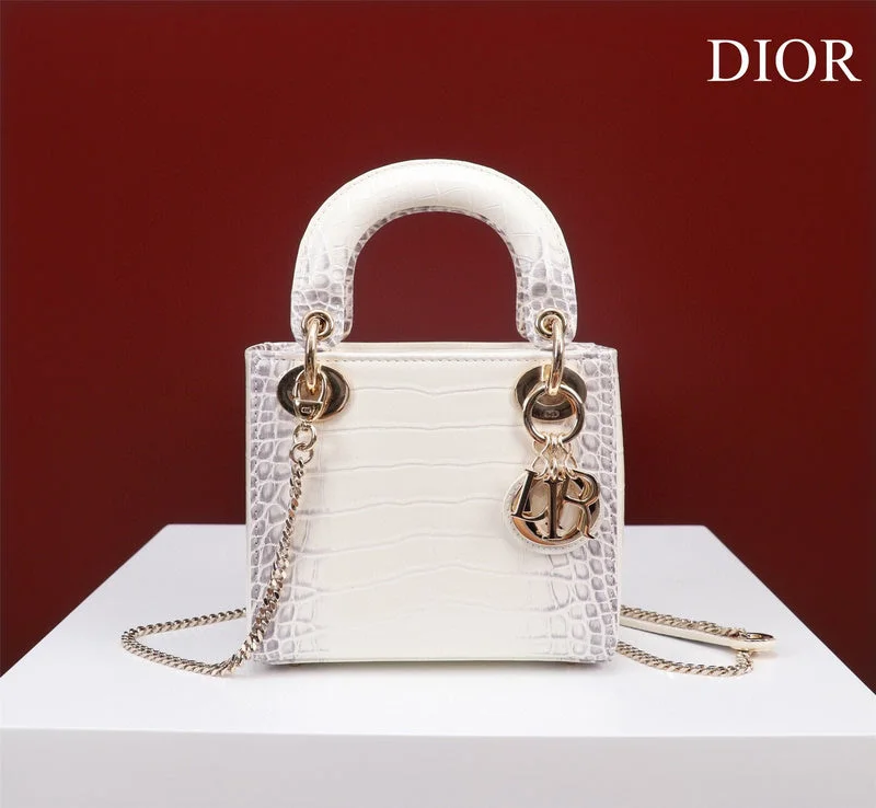 Christian Dior backpacks with a sleek, minimalist silhouetteDior Bag