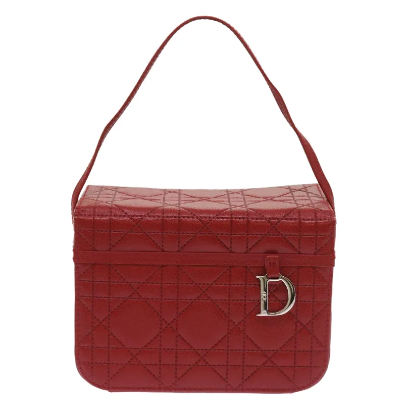 Luxury Christian Dior crossbody bags with a chain - link strapDior Cannage Lady Clutch Bag