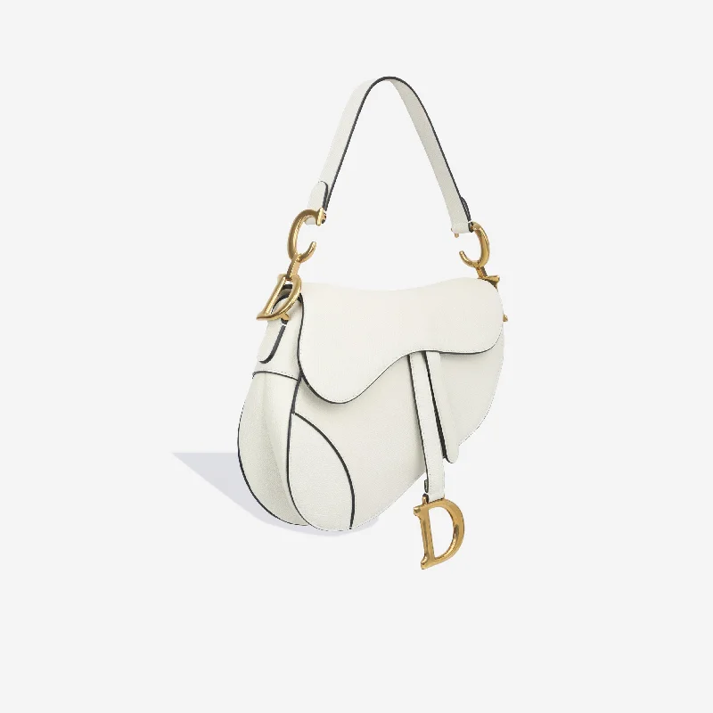 Christian Dior bags with a zip - top closure and multiple compartmentsDior - Medium Saddle Bag