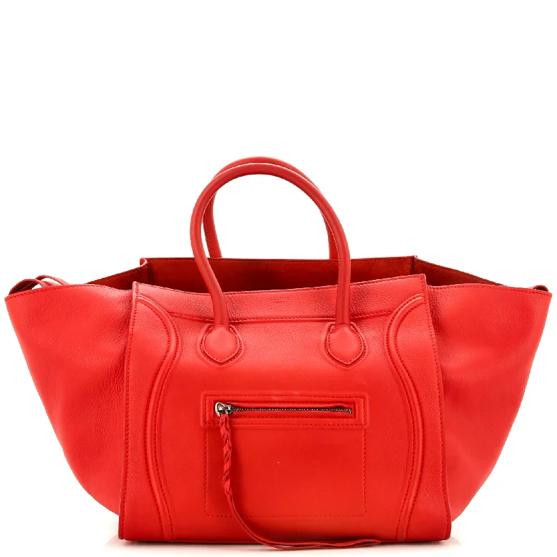 Christian Dior backpacks with a sleek, minimalist silhouettePhantom Bag Grainy Leather Medium