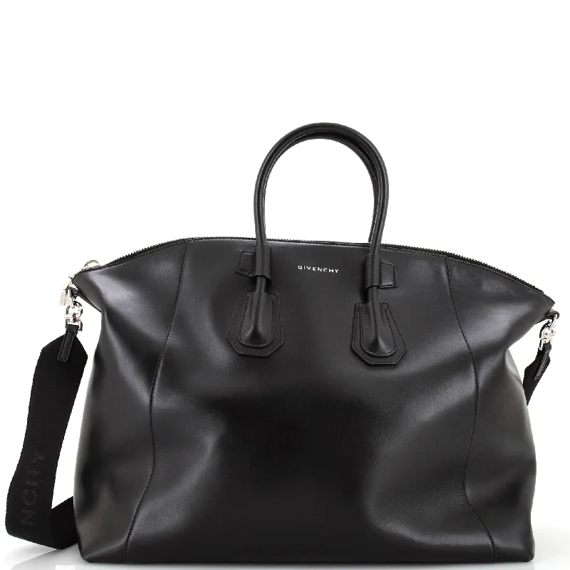 Christian Dior tote bags with a double - handle and shoulder - strap optionAntigona Sport Bag Leather Small