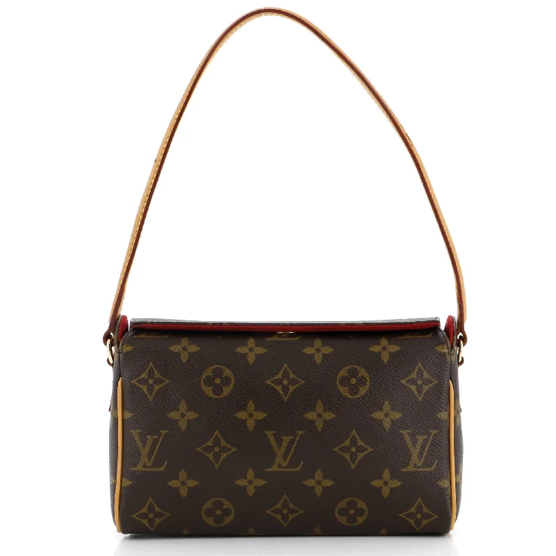 Christian Dior bags with a side - pocket for holding a water bottleRecital Handbag Monogram Canvas